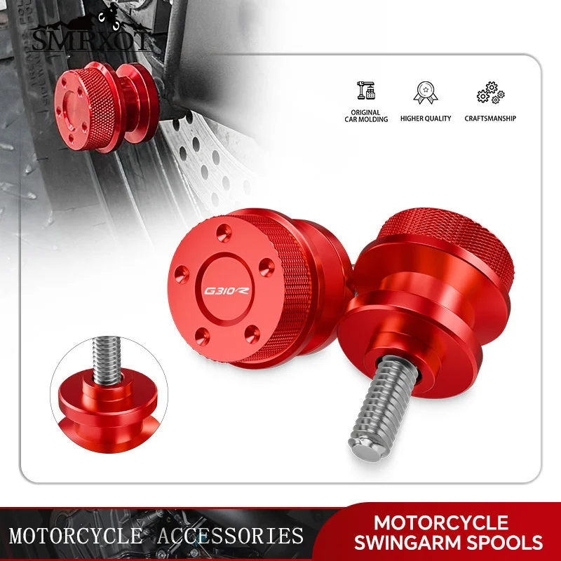 

Motorcycle M8 Swingarm Spools Slider Stand Screw For G310GS G310R G310RR F900XR F900R F850GS F750GS swing arm Accessories