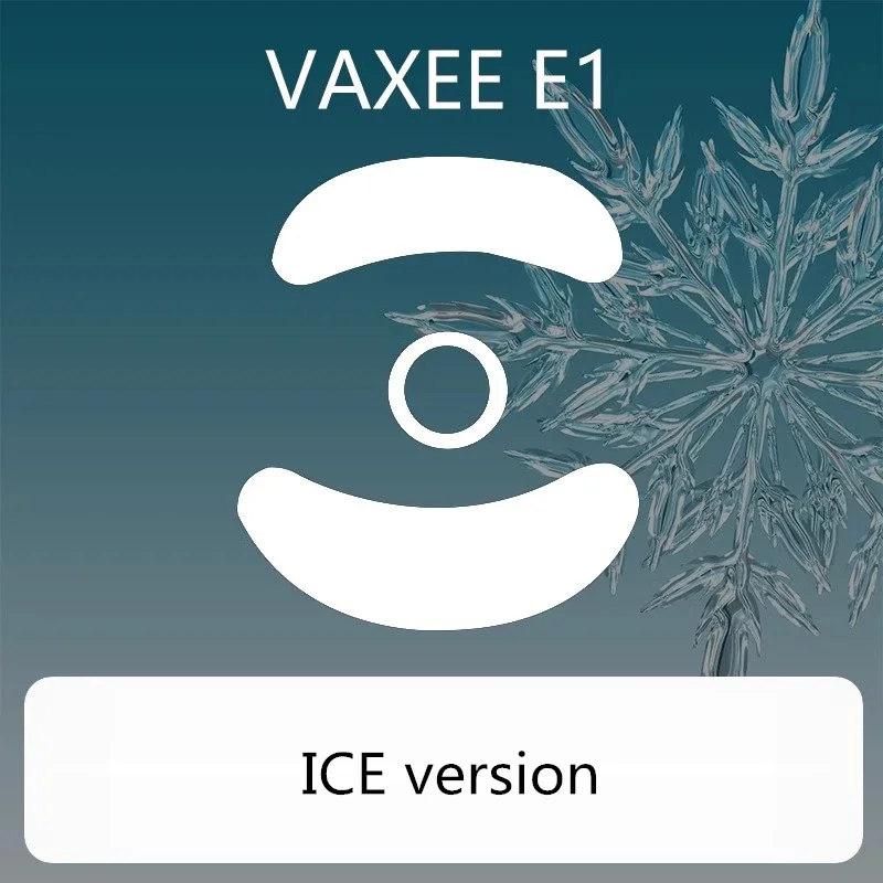 1 Set Ultraglide Mouse Skates For VAXEE E1 E1W Wireless Brake Control Speed Silence Feet ICE Version Mice Glides PTFE Feet