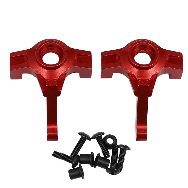 2Pcs Metal Front Steering Cup Steering Block for RGT EX86100 86100 1/10 RC Crawler Car Upgrade Parts Accessories,2