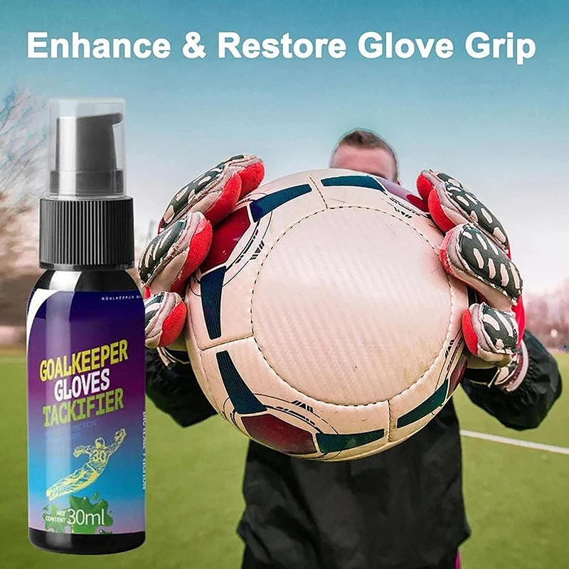 

30ml Glue Glove Enhanced Sticky Goalkeeper Glove Spray Football Grip Spray Goalkeeper Gloves Tackifier Football Goalkeeper Grip