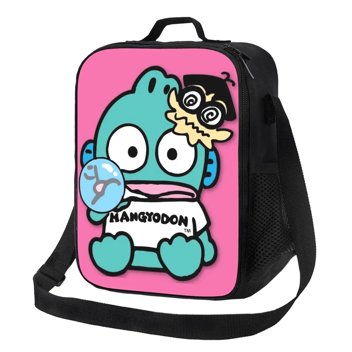 

Изолированная сумка для обеда с героями мультфильмов Hangyodon для школы, офиса, герметичный термохолодильник, коробка для бенто, женская и детская