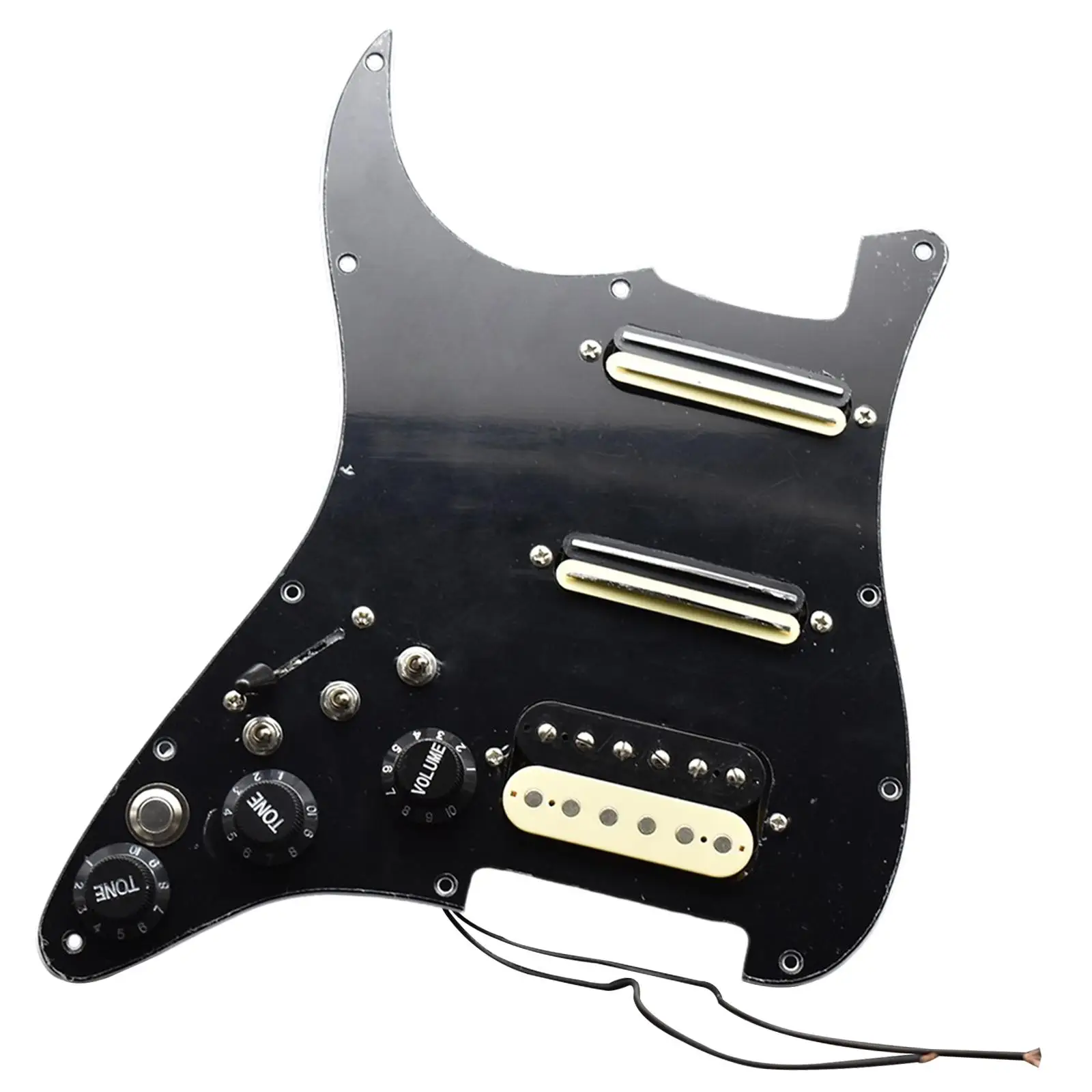 Electric Guitar Pickguard Pickup Left Side Loaded Set Practical Electronic Components for Quick Replacement
