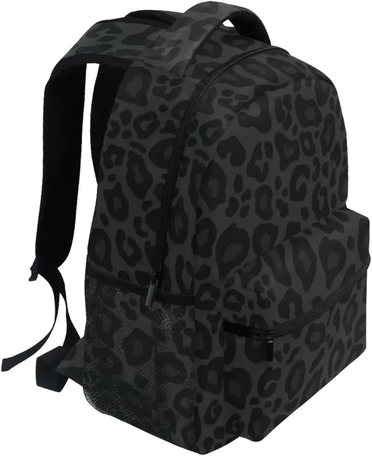 Custom Cheetah Backpack For Girls Boys Black Leopard Kids Backpacks Ages 614 Animal Primary Elementary Middle School Bookbag Day