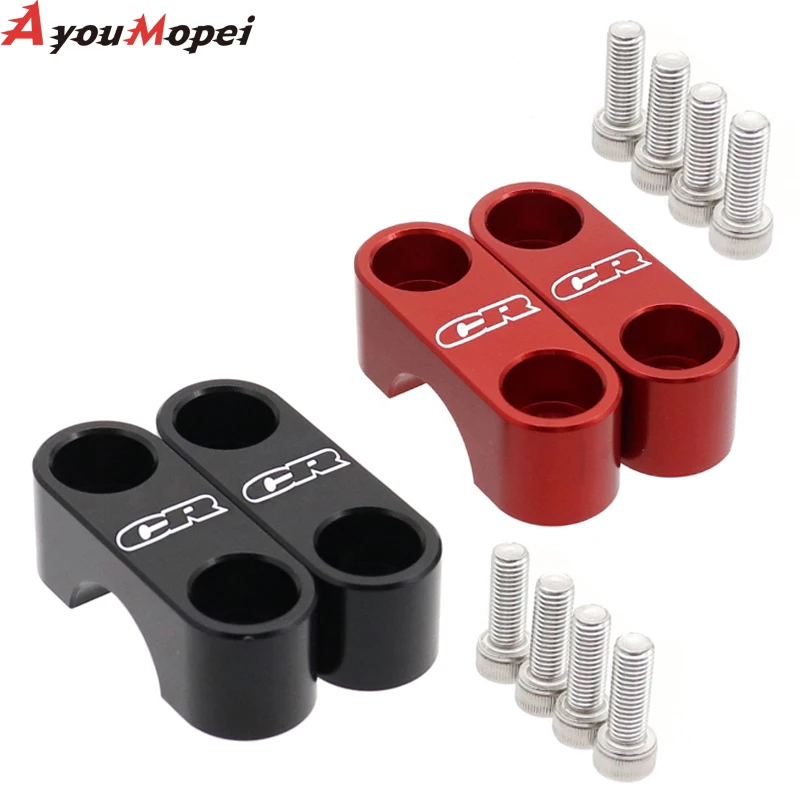 

Handlebar Clamping Cover For HONDA CR 80R 85R 125R 250R 500R CRM125 250 Moto Handle Bar Riser Cap Parts Motorcycle Accessories