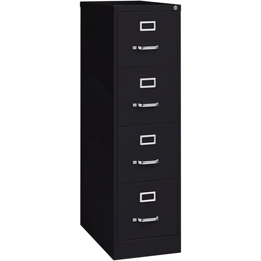 4-Drawer Metal Filing Cabinet, 26.5