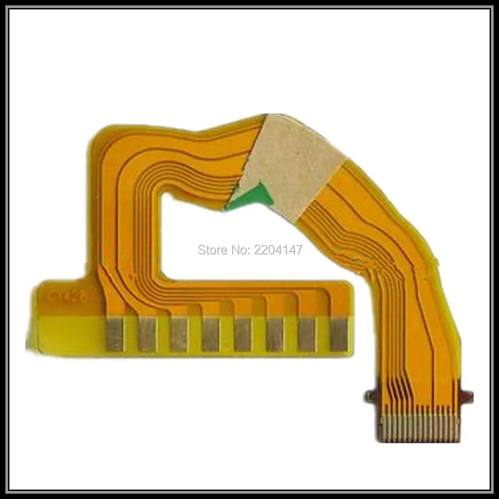 Nikon AF-S DX Nikkor 18-55mm 18-55mm VR II 수리 부품(Gen2)용 100% 새 총검 마운트 접촉기 플렉스 케이블