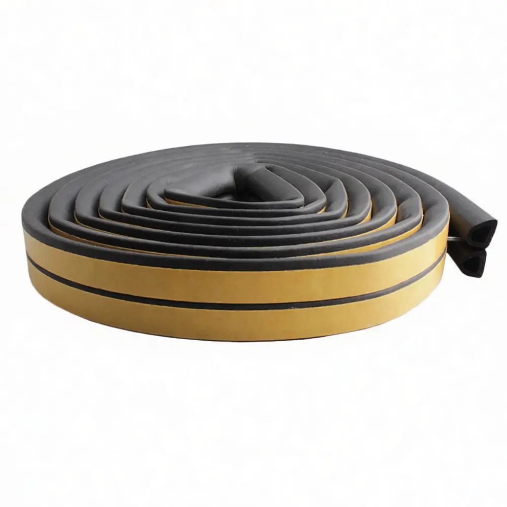 Foam Window Door Seal Strip Weather Stripping Adhesive Soundproof Dustproof Wind Guard Protection Gap Filler Hardware Tooling
