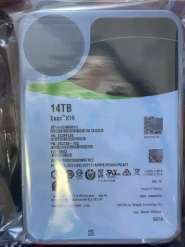 HDD  Helium 14T St14000nm0018 Desktop Hard Disk 14tb Monitoring Security 7200