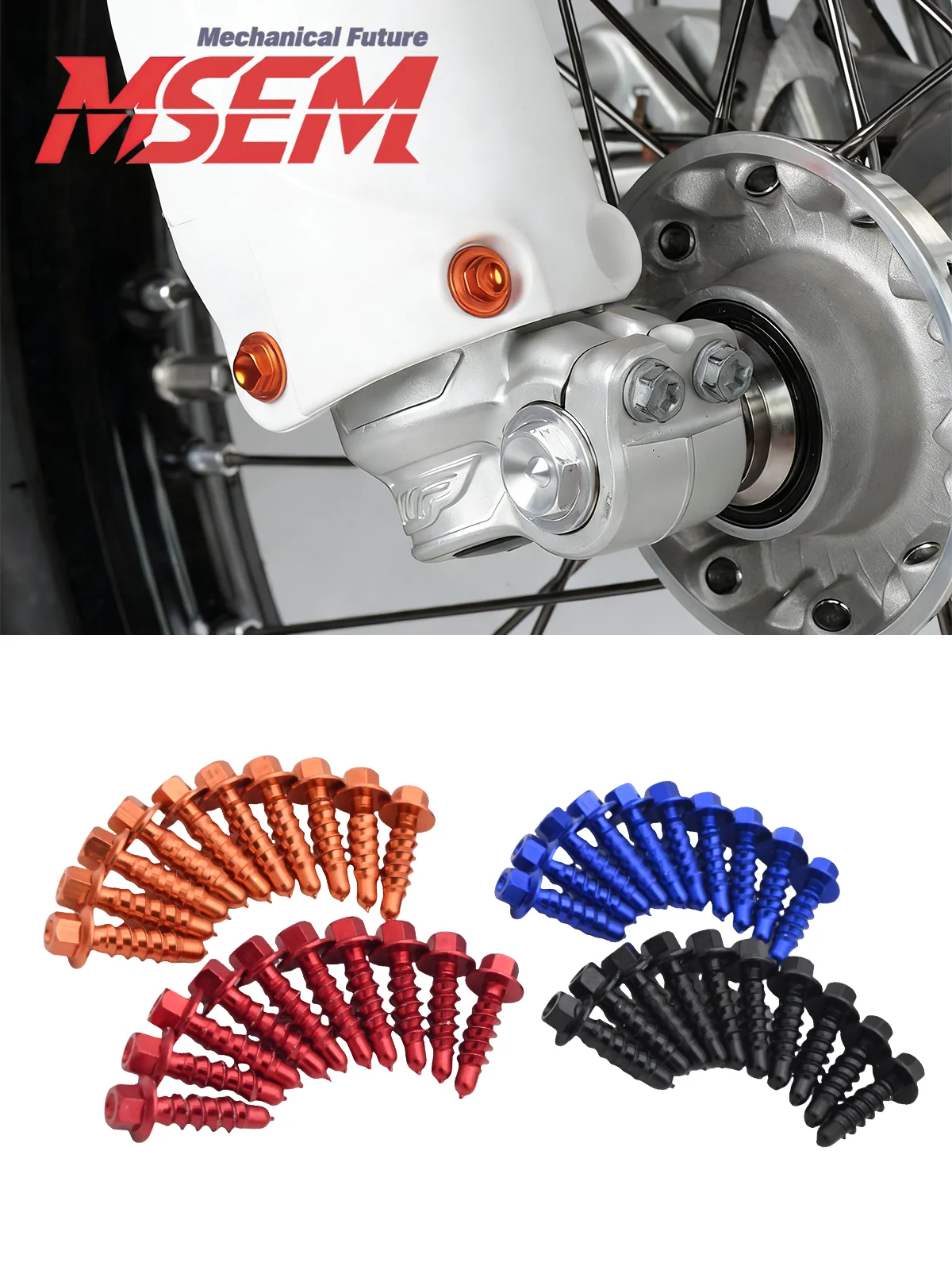 AliExpress CCXTMT 10Pcs Universal CNC Aluminum Self Tapping Screw Bolt Set For KTM EXC EXCF XC XCF XCW SX SXF Dirt Bike Motorcycles Accessories
