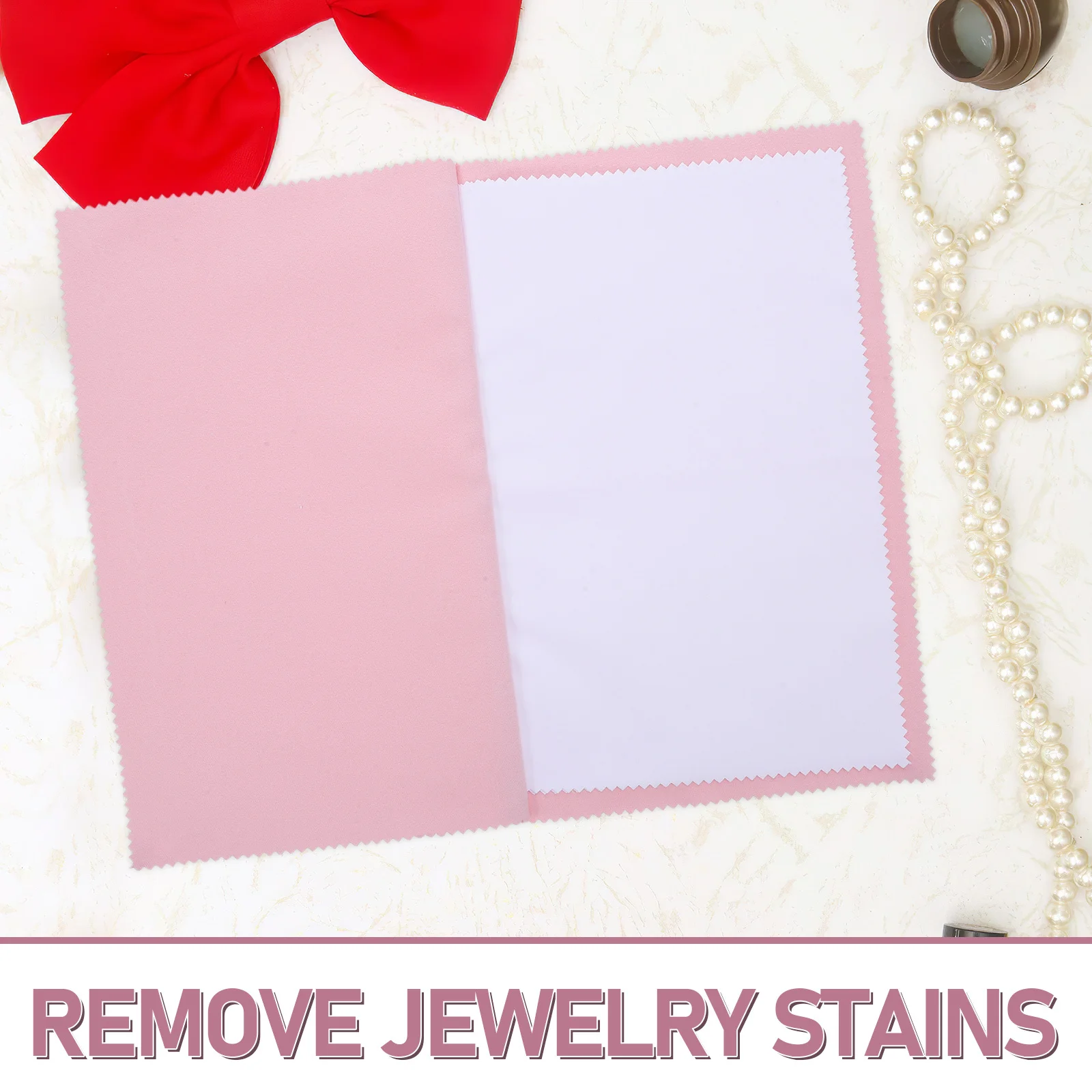 2 قطعة تنظيف الملابس 4-Layer 25X15 سنتيمتر الفضة تلميع القماش لإزالة تشويه ساعة الذهب والمجوهرات الأنظف مناديل قابلة لإعادة الاستخدام دائم