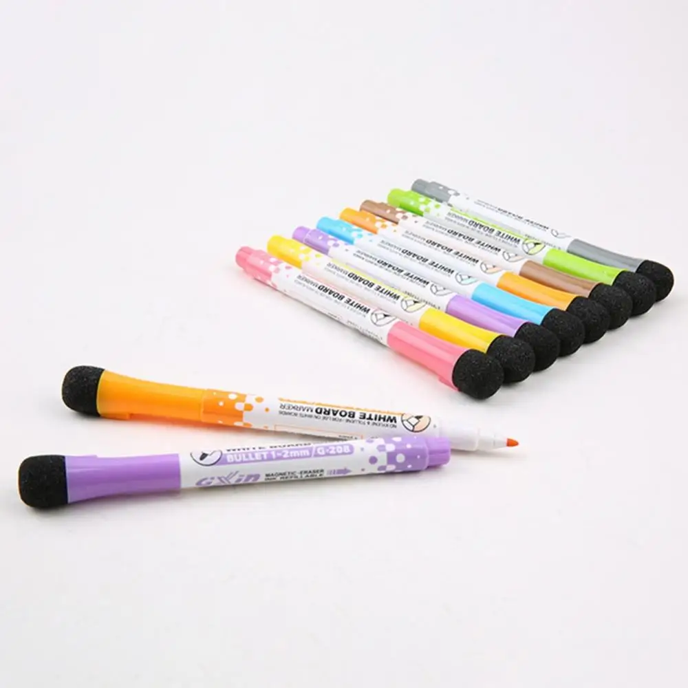 Penna per lavagna magnetica scrittura disegno pennarello per lavagna cancellabile lavagna per ufficio pennarelli cancellabili a secco pennarello cancellabile per lavagna bianca