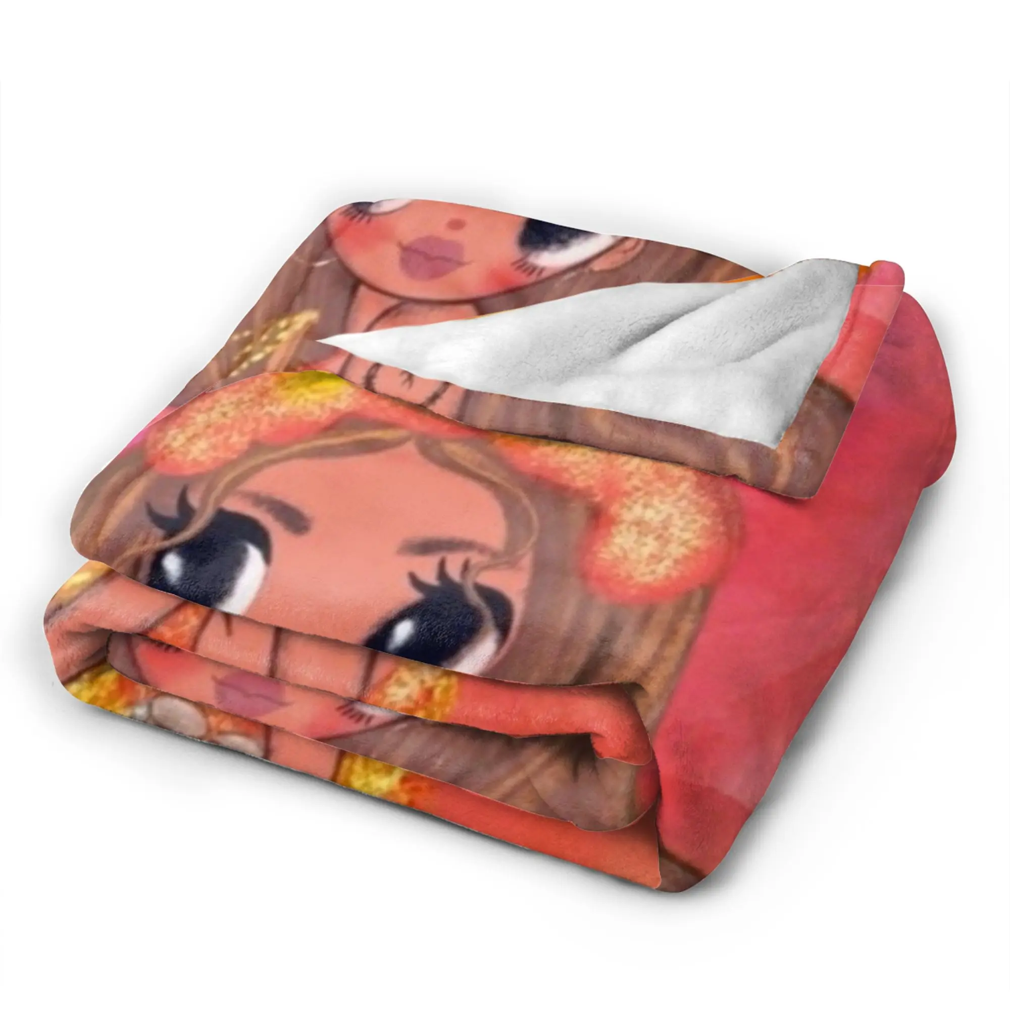 Warm Soft Blankets Girls Boys Camping Karol G Tropicoqueta Cute Tropical Dancer Art Bedding Throws Bedspread For Sofa Bed Cover