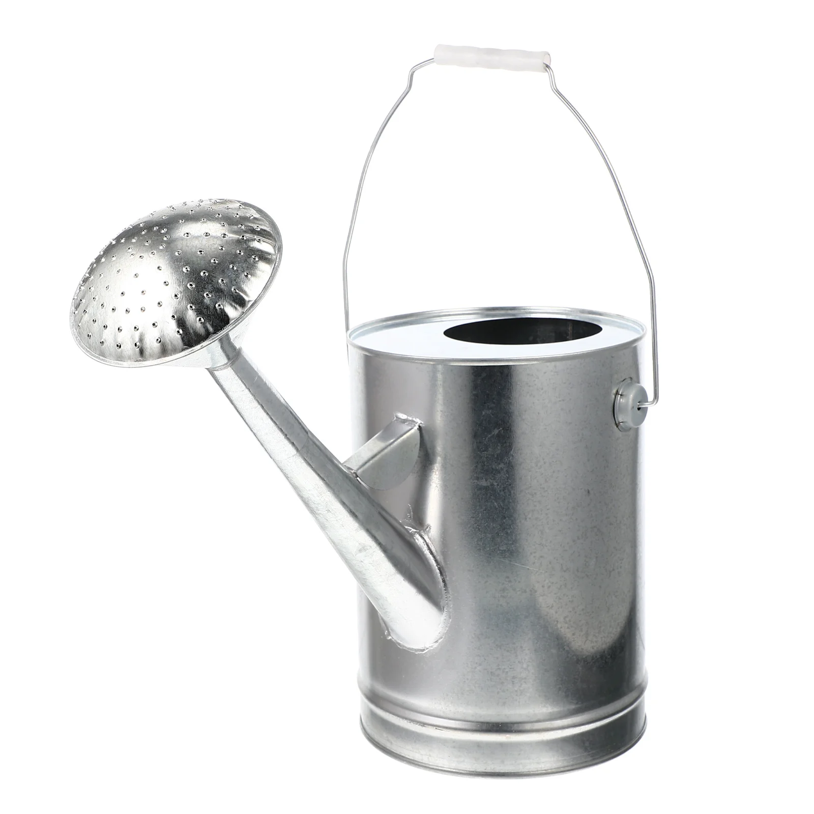 

Galvanized Iron Watering Can Thickened Vintage Style Practical Indoor Outdoor Gardening Long Spout Pot Efficient Watering Tool