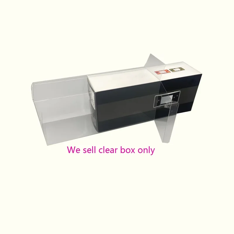 

Transparent PET Protective cover For IQUE GBM clear display storage box case