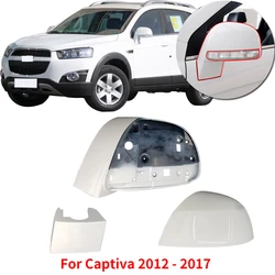 CAPQX For Captiva 2012 2013 2014 2015 2016 2017 Side Mirror Cover Hood rearview Mirror Frame Glass lens lower casing base Lid
