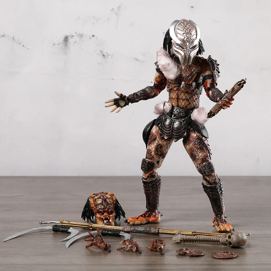 NECA Predator 2: Ultimate Snake Predator Action Figure Joint Movable Model Brinquedos Toy