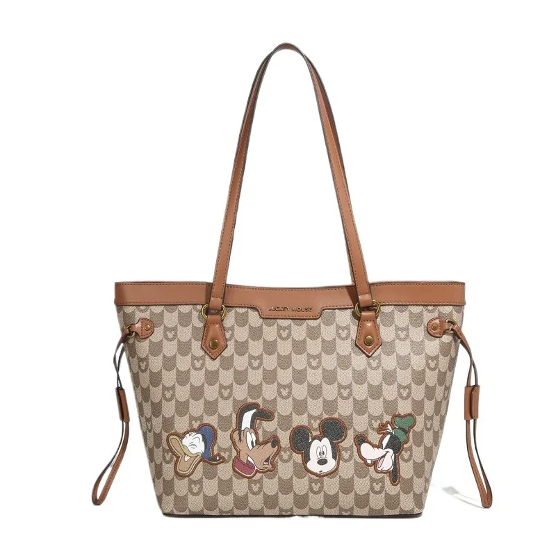 

Disney Luxury Fashion Cartoon Chic Handbag Women's Premium Textured Single Shoulder Purse for Travel and Daily Use