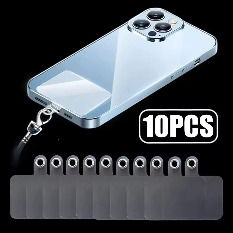 

5/10/20/30 шт. Прозрачные портативные противоударные прозрачные шнурки для телефона, сменные гибкие крепления для карт, прокладки для чехлов для телефонов