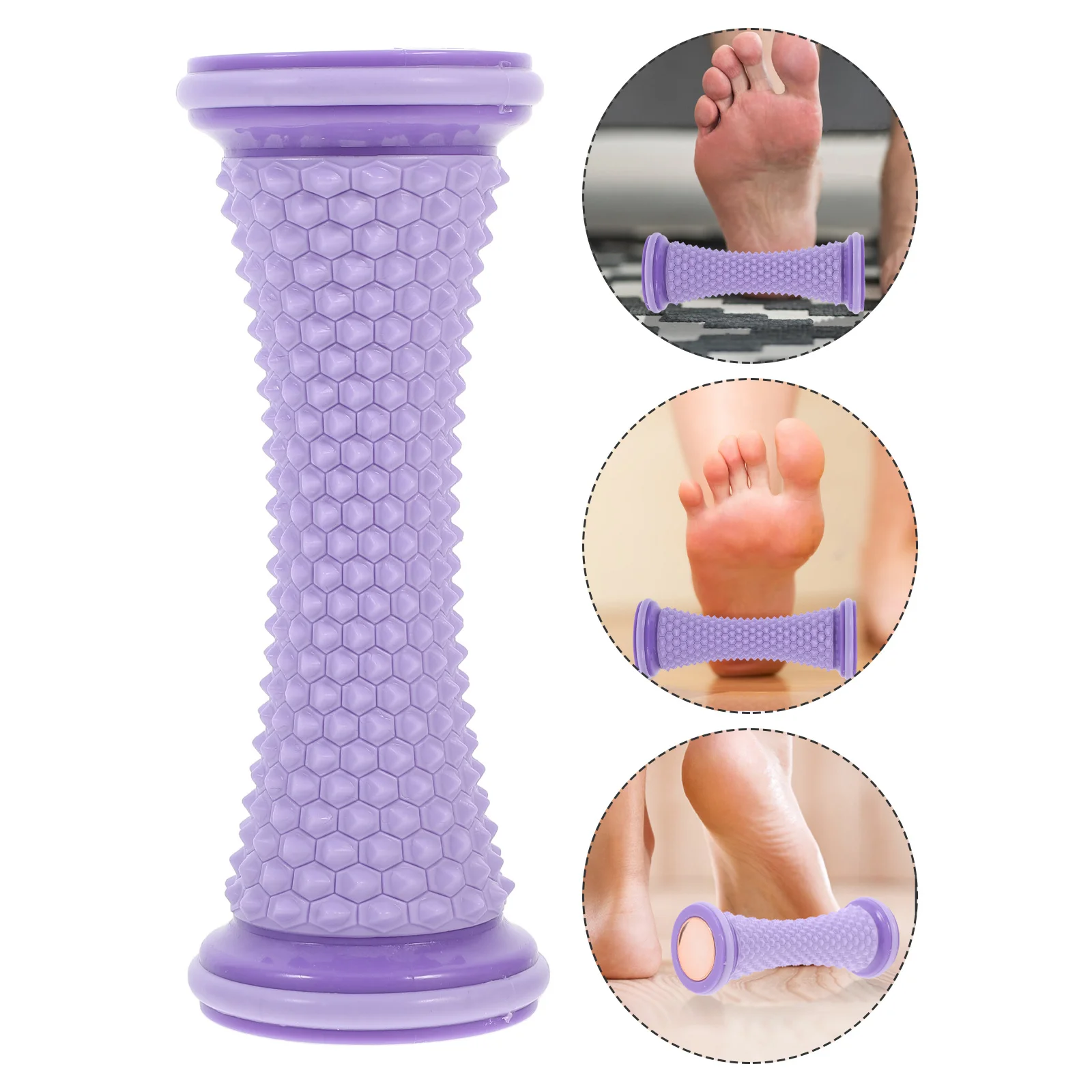

2pcs Foot Roller Massager Portable Muscle Massage Tool For Feet Plantar Relief Enhanced Circulation Yoga Self-Care Device