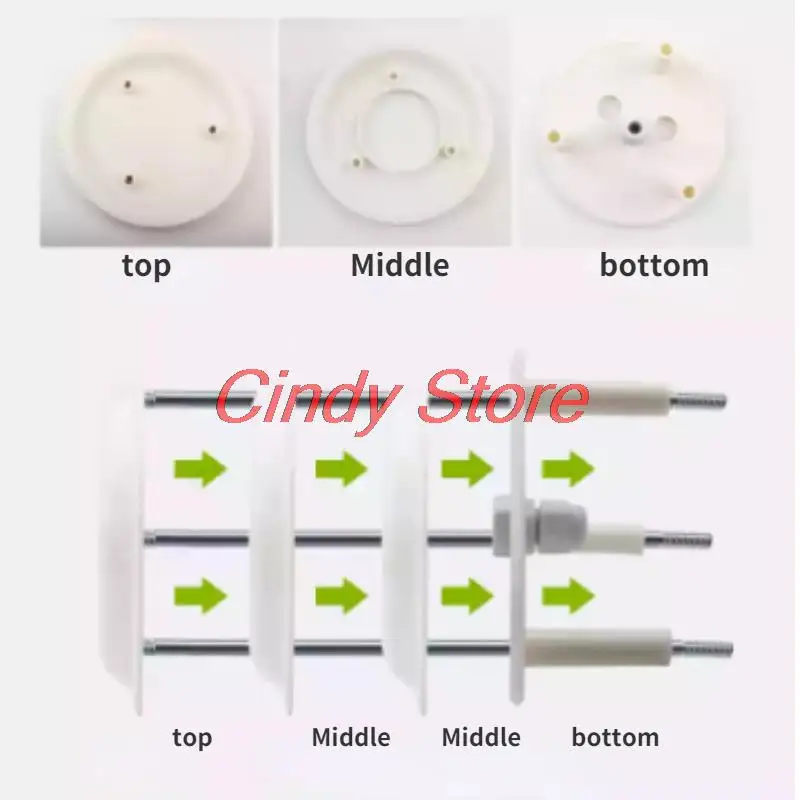 weather station shelter Round ABS Plastic Weather Louver Box for Empty Instrument Shelter Meteorological Screen Weather Station