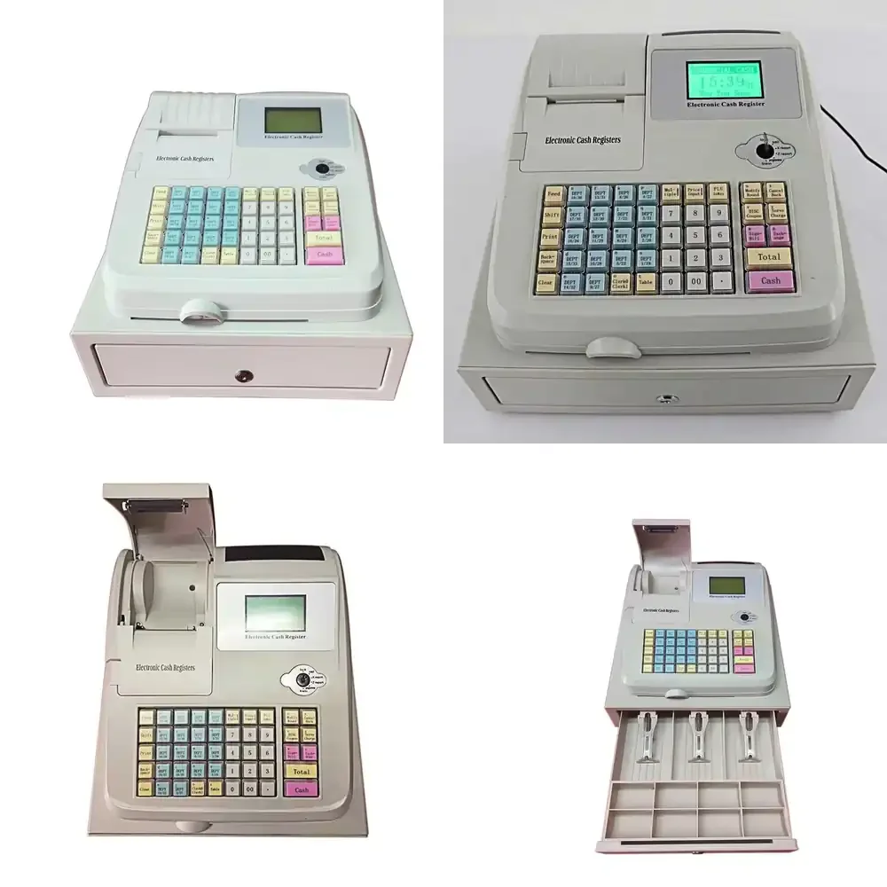 Best Selling 48 Keys POS System All in One Electronic Cash Register
