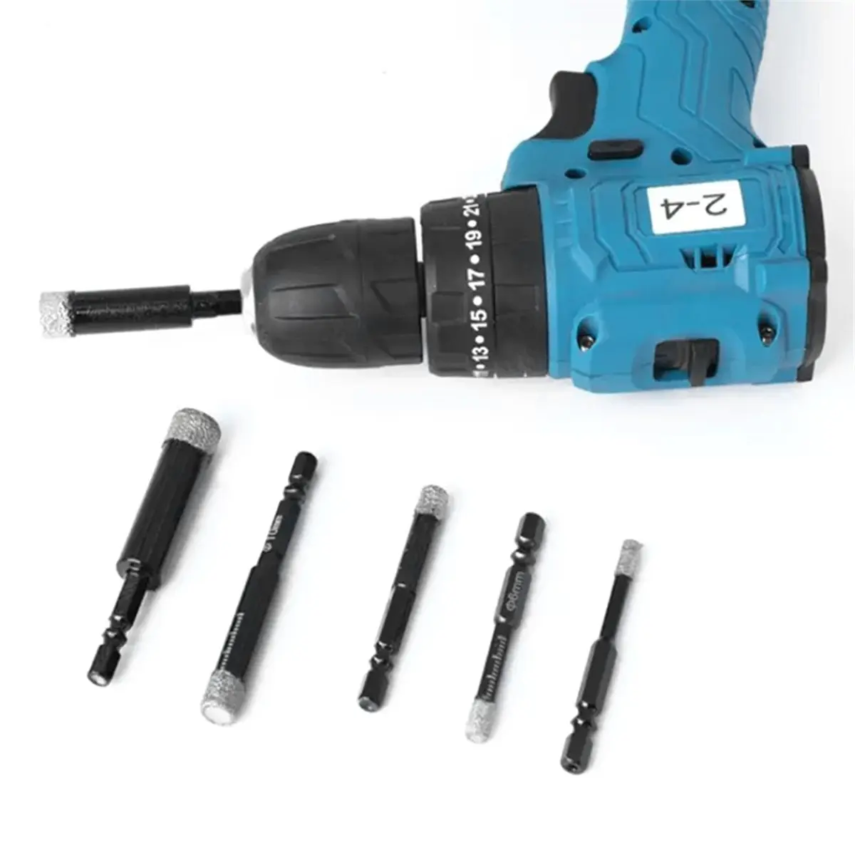 5-16mm Hexagonal Shank Brazed Dry Ceramic Tile Drill Bit Marble Vitrified Tile Hole Opener Drill Bit Hole Saw