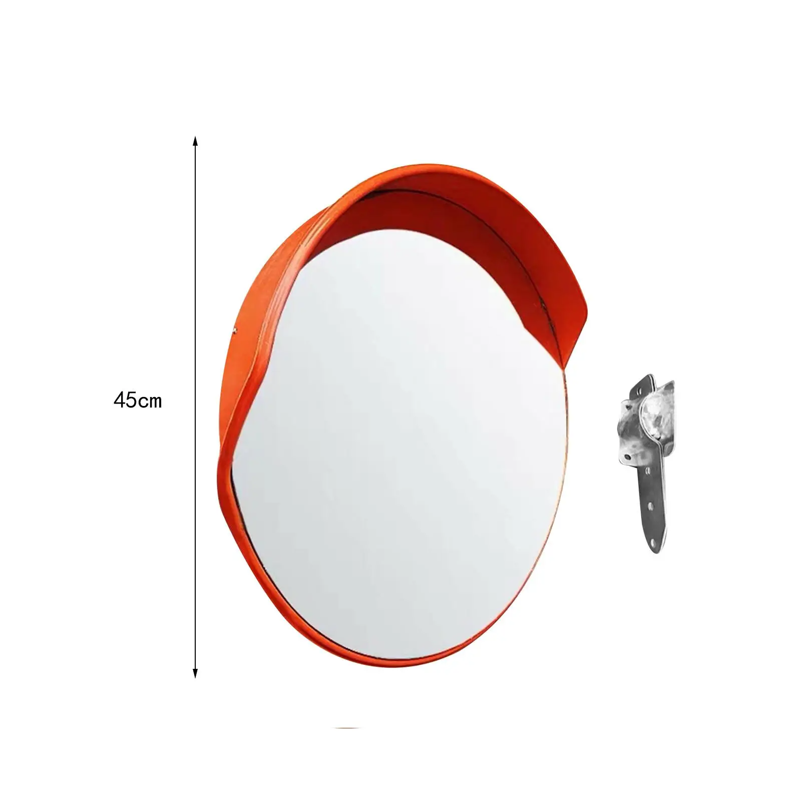 Convex Mirror Parking Adjustable Traffic Blind 220 Degrees 30/45cm Supermarket Driveway Curved Mirror Corner Mirror