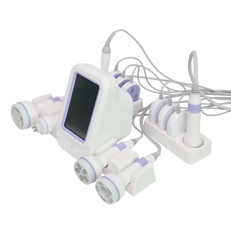 40k Ultrasonic Vacuum Shaping Liposuction Weight Loss Slimming Portable 7 in 1 Cavitation Machine Skin Tightening Lifting Device