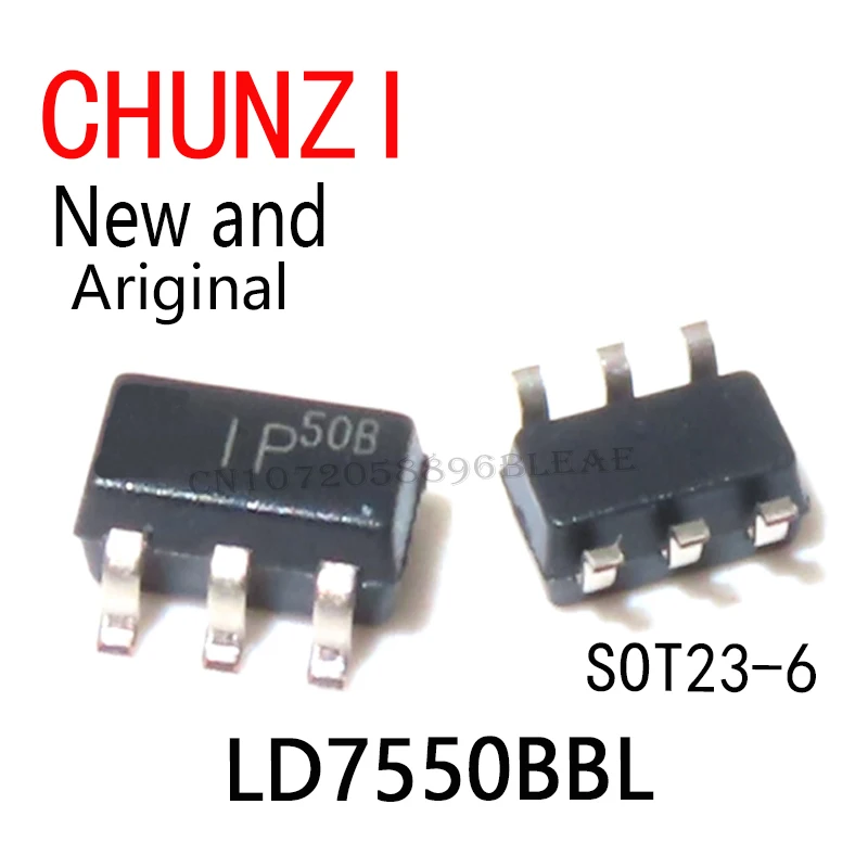 5Pcs New and Original LD7550BB LD7550B LD7550 SOT23-6 LD7550BBL