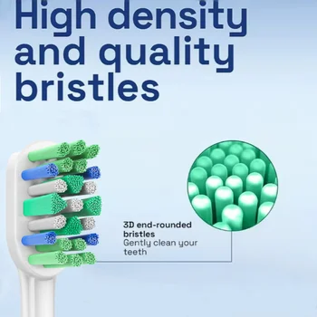 modelů volitelných hlavic kartáčku kompatibilních s elektrickými hlavicemi kartáčku Philips Sonicare 1100, 2100, 4100, 4300, 5100, 5300, 6100, 6500 atd. 8 nejlepší prodej Náhradní díly Sonicare - №6