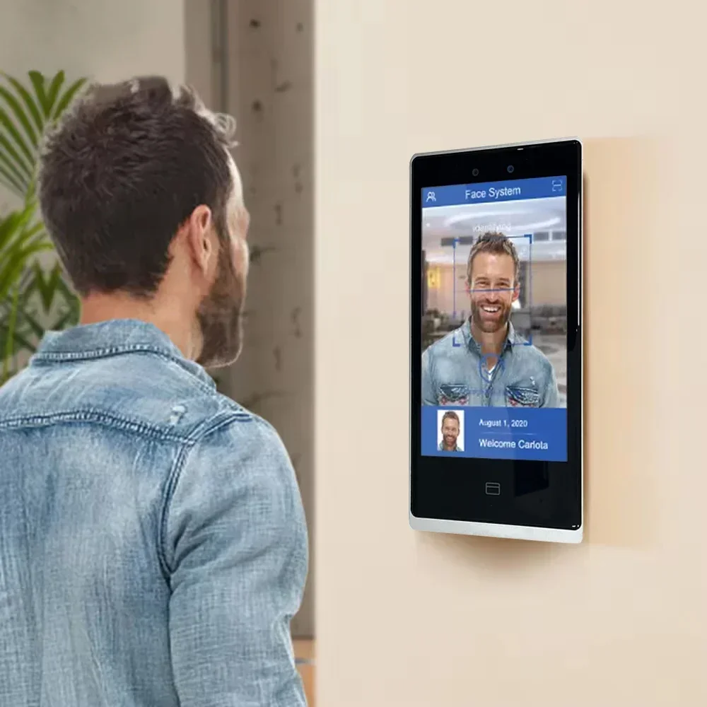 2026 Door Access Control System Biometric Palm Vein Facial Recognition Nfc Card Android Wireless All-In-On Machine