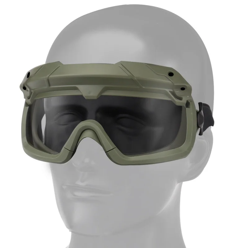 Tactical Hunting Goggles Sports Windproof Dustproof Motocross Motorcycle Glasses Tactical Helmet Eyewear Safety Eyes Protections