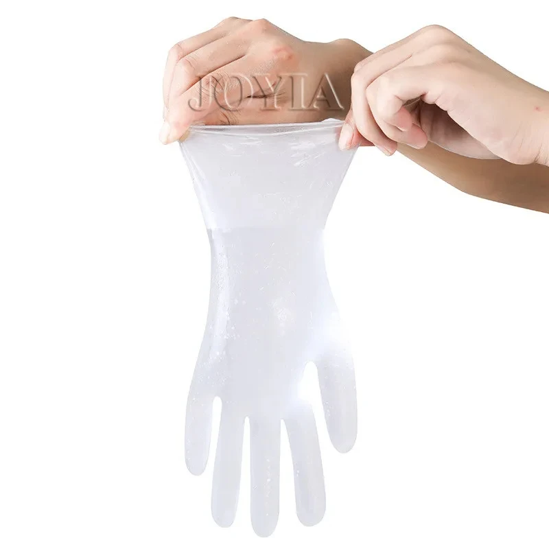 Disposable Gloves Vinyl 100 50 20 Clear Powder Free Latex-Free Translucent PVC Gloves Household Kitchen Food Handling S M L