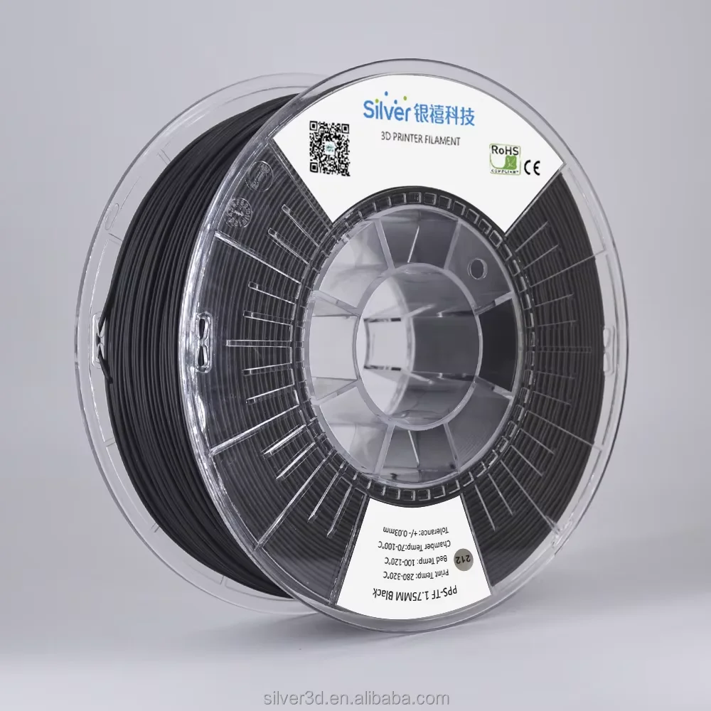 PPS-Filamente UL94V-0 Klasse Flammhemmender Technischer Kunststoff 3D-Filament PPS-Stäbe 3D-Drucker-Filament 1,75mm Kunststoffstäbe – Detail 1