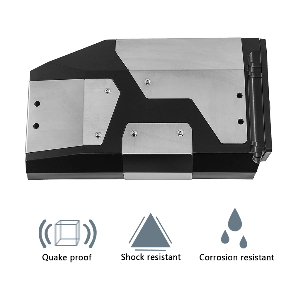 For BMW R1250GS LC ADV GS R1250 Adventure R1250GSA 2018-2022 2023 Motorcycle 4.2 Liters Toolbox Left Side Bracket Aluminum Box