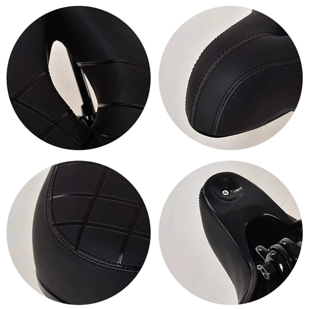 Ergonomics Bike Seat Cushion Shock Absorption Comfort Bike Saddle Softness Double Spring Road Bike Saddle