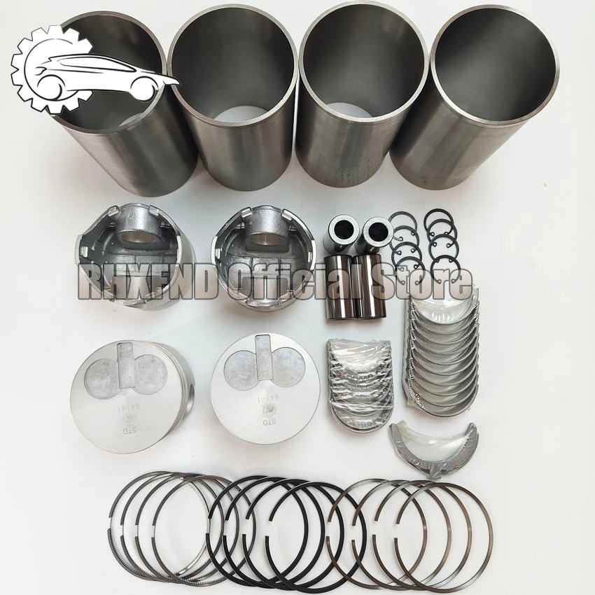 Engine 2C Rebuild Kit Sleeve Kit Gasket Bearing Piston For Toyota Carina CT190 CT196 Corolla CE95 CE110 CE114 CE100 CE140 CE120 