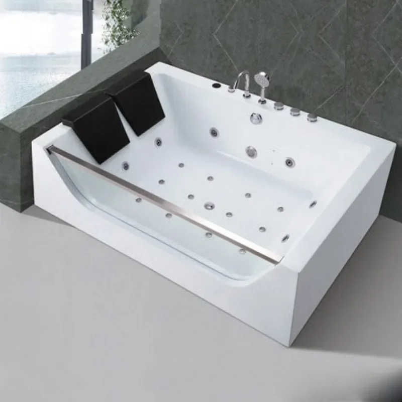 Double Jacuzzi Acrylic Tripod Homestay Bath