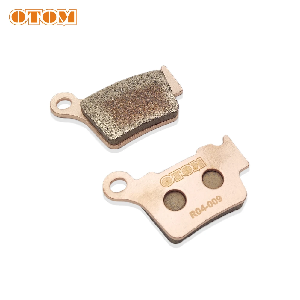 OTOM Rear Brake Pads R04 Motocross Motorcycle Copper Sintering Braking Disks For KTM SX SXF XC-F XCW EXC MXC HUSQVARNA FC FE TC