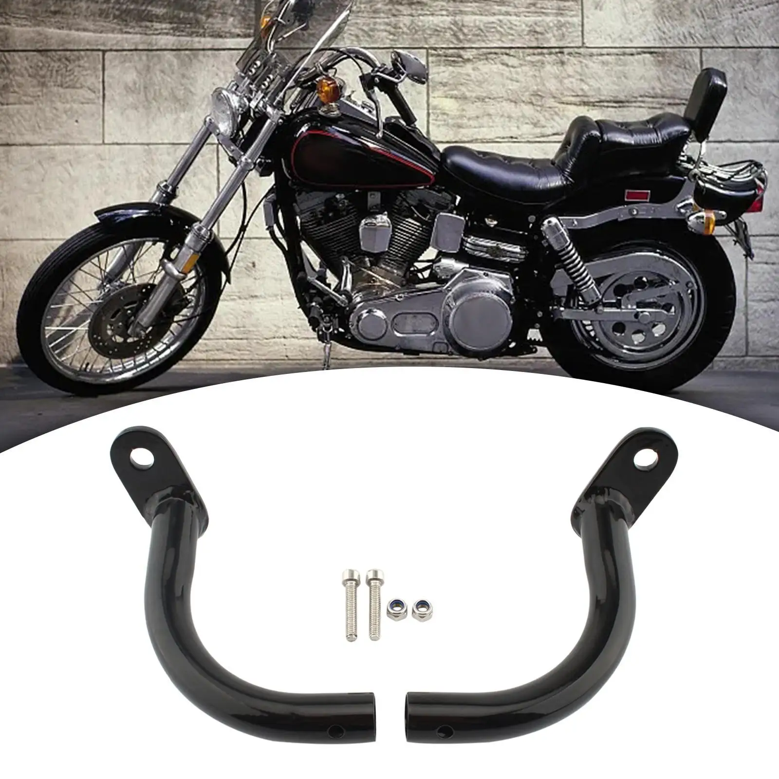 Aluminum Alloy Saddlebag Guard Universal Saddle Bag Bracket Motorcycle Protector for Touring Models