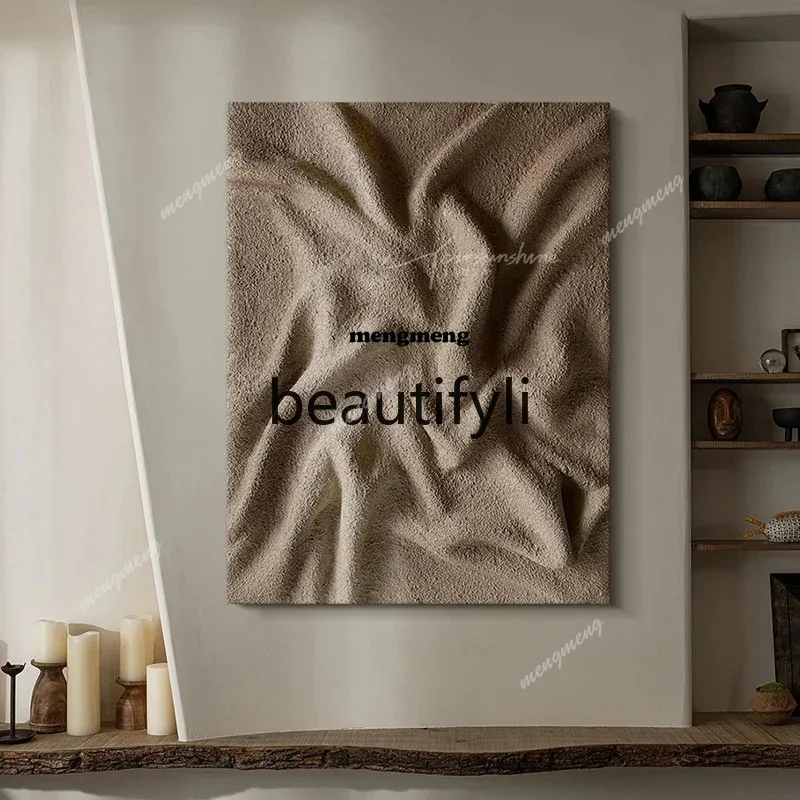 

Medieval hanging paintings three-dimensional relief porch living room background wall decorative paintings high sense N