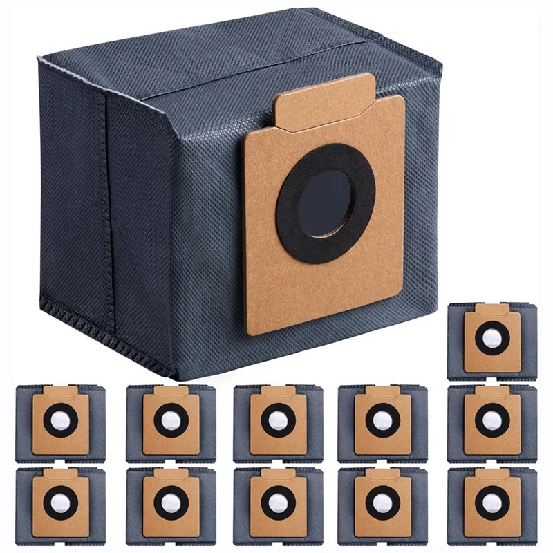 Bolsas de aspiradora AC66 para Eufy X10 Pro Omni, X8 Pro SES, bolsas de polvo para Robot aspirador, bolsas de Base limpia de repuesto