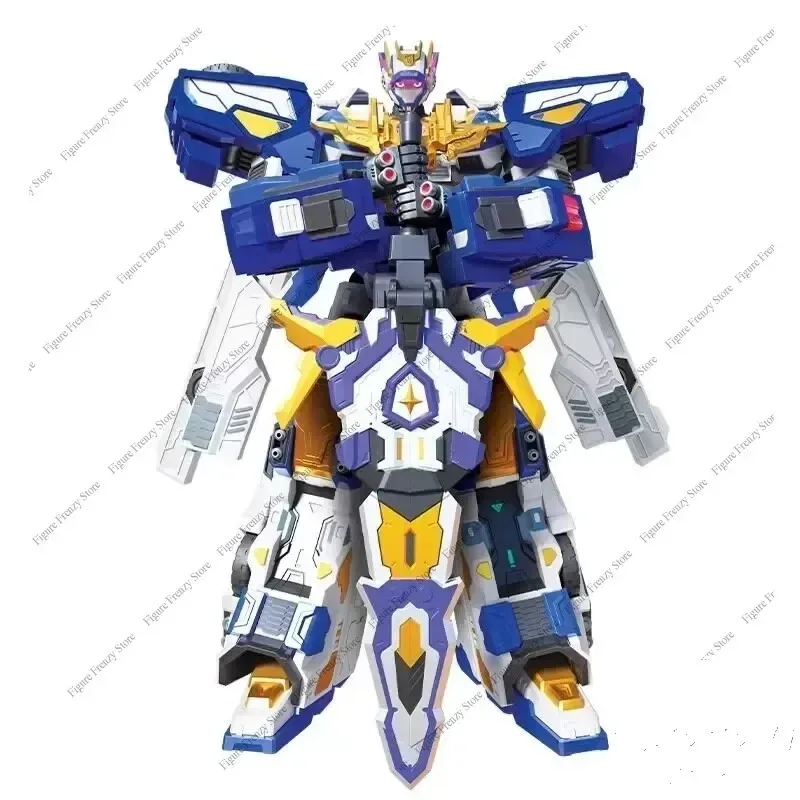 Gao Xuan Card Fighter 2 Dazzling Blue Thunder King Integrated Transformation Robot Season 2 Toy Mecha King - view 6
