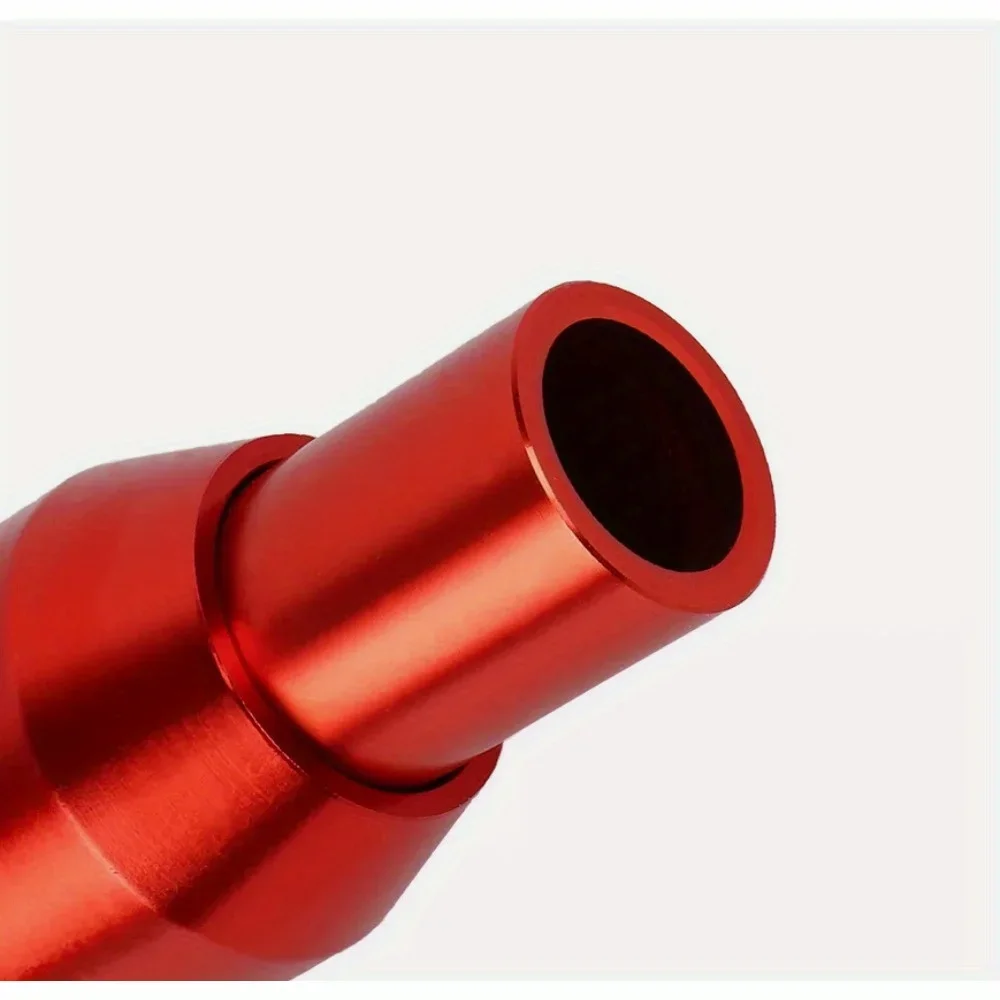 RALLIART Aluminum Red Automatic Gear Stick Shift Knob Lever Shifter Universal