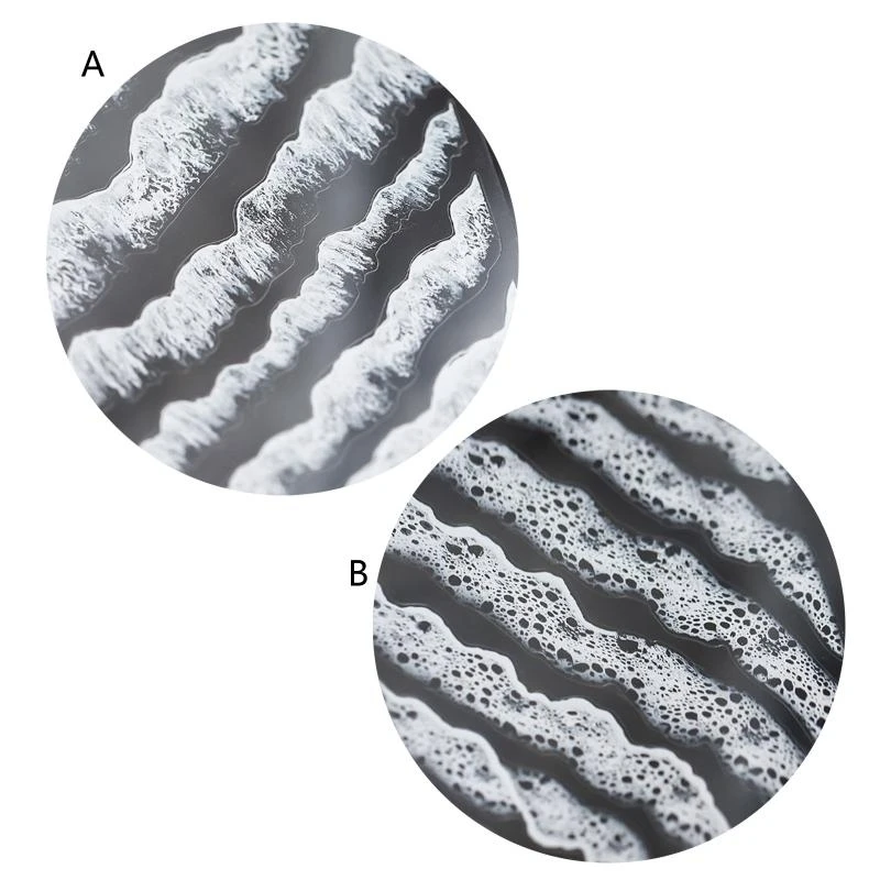 J78F Resin Painting Sticker Decorative Decal DIY ABS Mold Film Filling Material