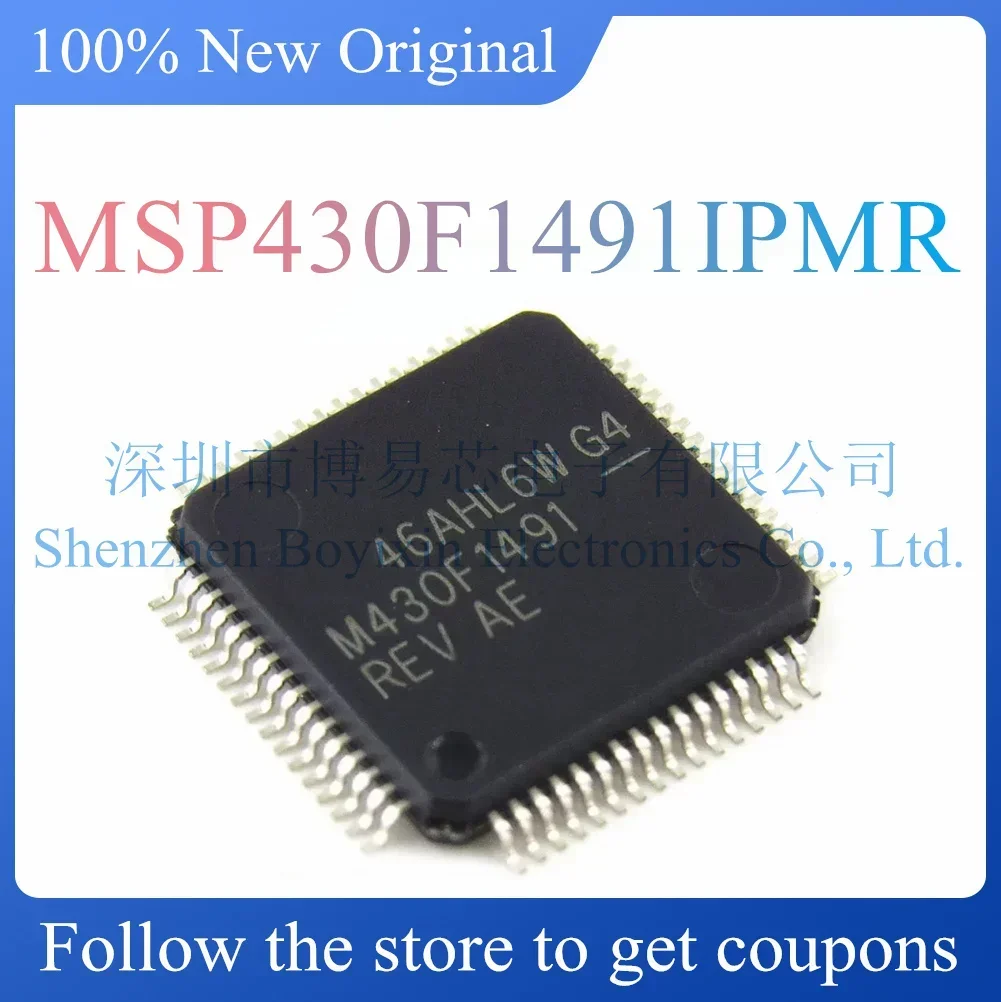 

NEW MSP430F1491IPMR.Original Product.Package LQFP-64