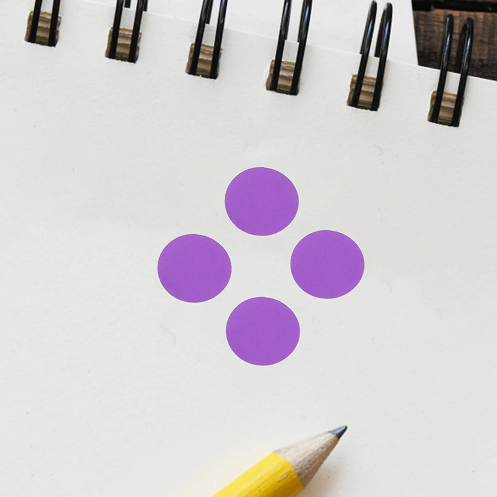 20 ورقة ملصقات نقطية لاصقة ملصقات مستديرة لصناديق الهدايا المغلفات بطاقات آمنة استخدامات مختلفة النقاط اسم العلامة #4