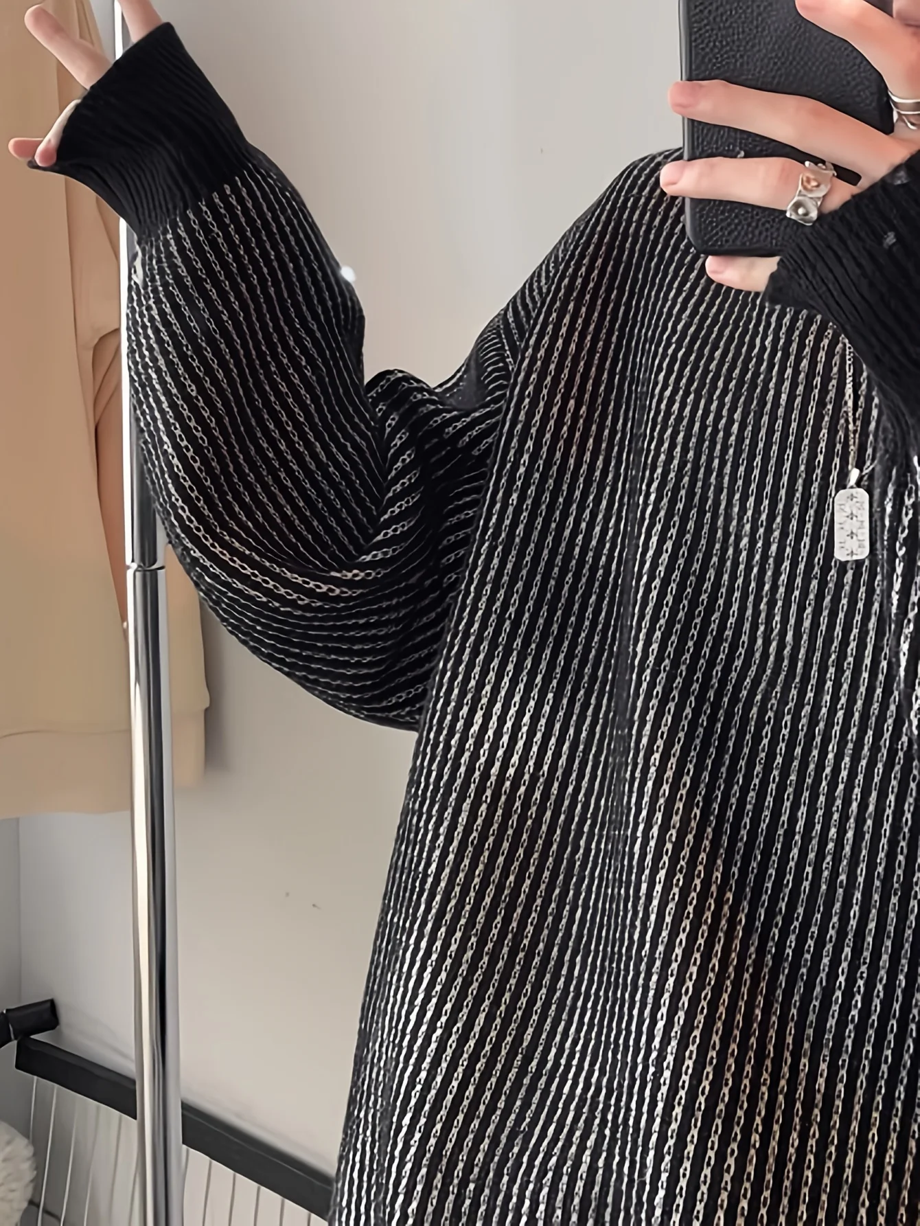 เสื้อไหมพรมถักลายบิดเกลียวสำหรับผู้ชาย LVLAEA แขนยาว คอกลม สไตล์ลำลอง สวมใส่สบายๆ สำหรับฤดูใบไม้ร่วงและฤดูหนาว