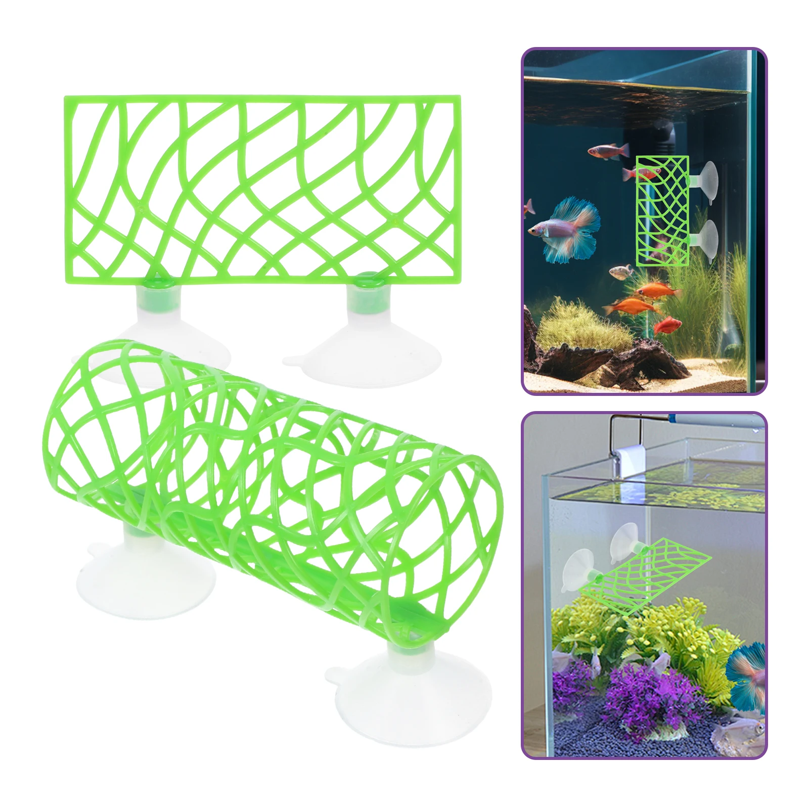

1 set Fish Tank Cave Decorations Unique ABS Betta Tunnel Bed Resting Hideout Easy Installation Aquarium Tank Decor Blue
