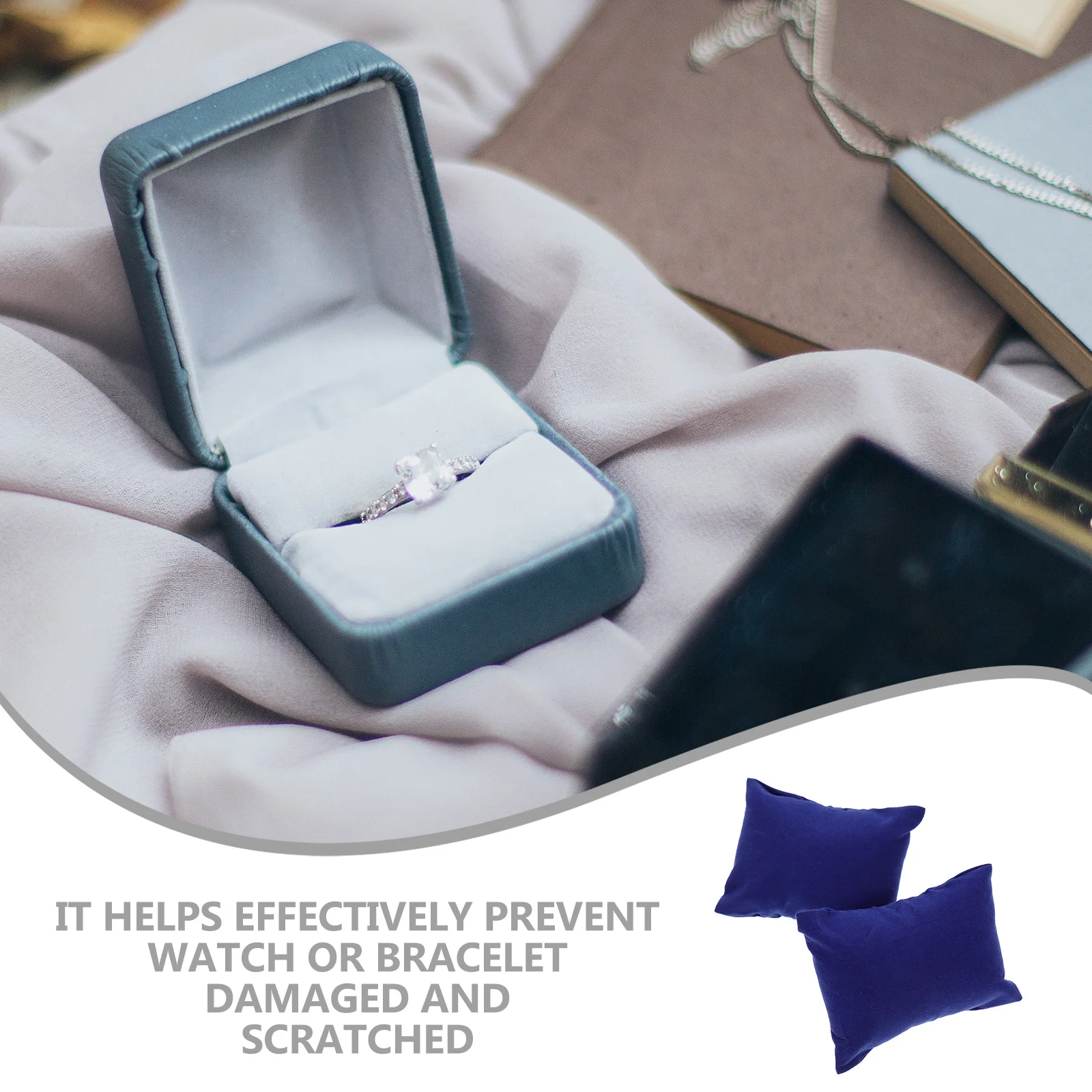 

20Pcs Bracelet Display Pillow High-Quality Watch Case Liner Pillow for Watch Holder and Jewelry Organizer Fashionable Display